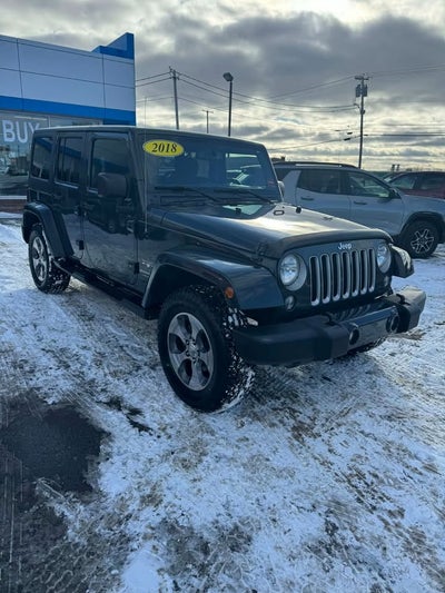 2018 Jeep Wrangler JK Unlimited Sahara 4x4
