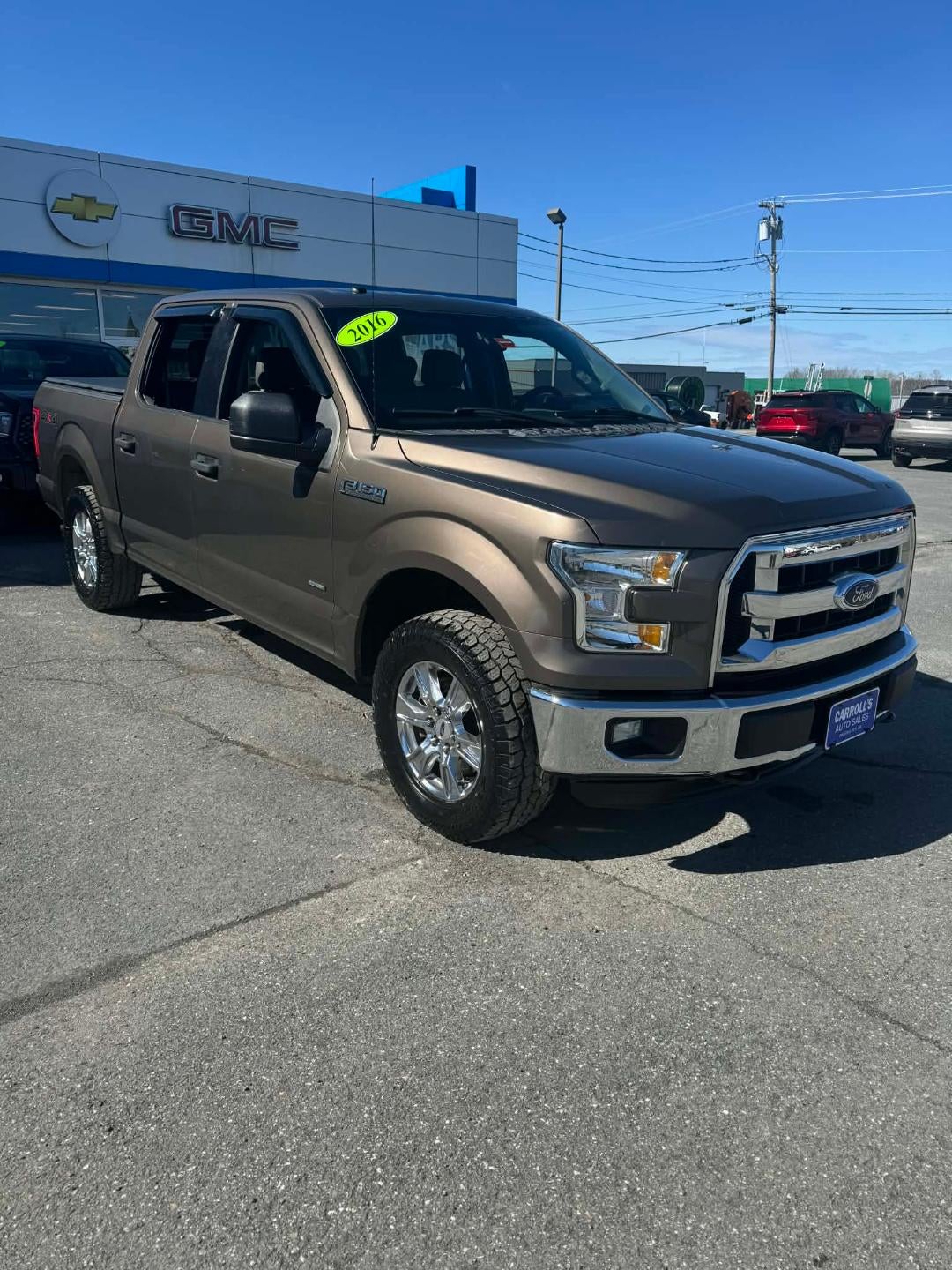 2016 Ford F-150 4WD SuperCrew 5-1/2 Ft Box XL