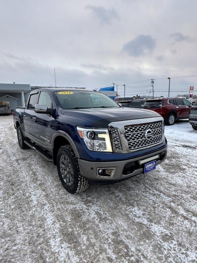 2018 Nissan Titan 4x4 Crew Cab S