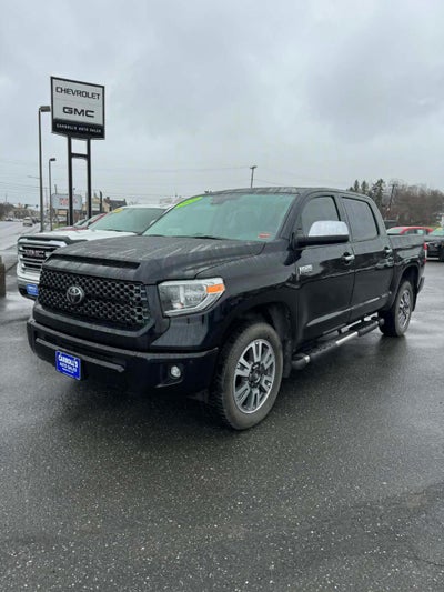 2020 Toyota Tundra 4WD 4WD Platinum CrewMax 5.5' Bed 5.7L (Natl)