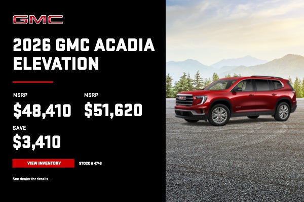 2026 GMC Acadia