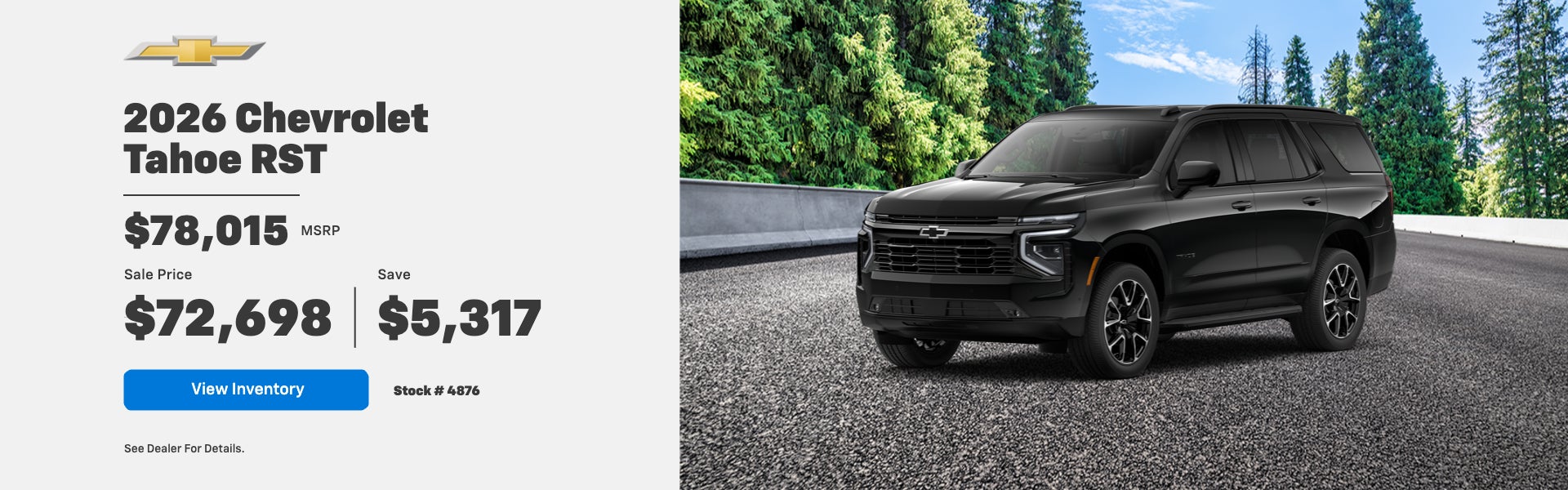 2026 Chevy Tahoe